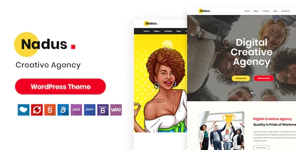 Nadus – Creative WordPress Theme